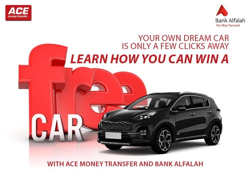 Win a Free Car with ACE Money