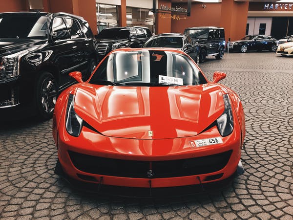 luxury car