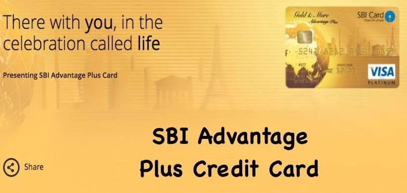SBI Advantage Plus Credit Card