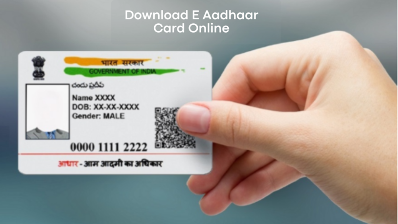 E Aadhaar Card Download Online