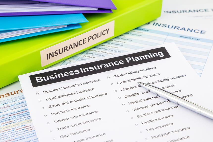 Business Insurance policy book