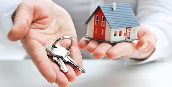 House Loan for Second-Time Buyers - House with key in hand