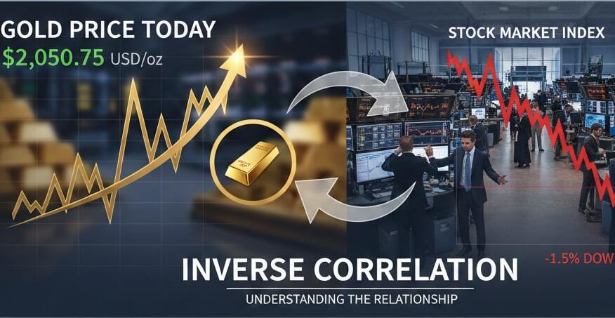 Relationship Between Gold Price Today and Stock Market Movements