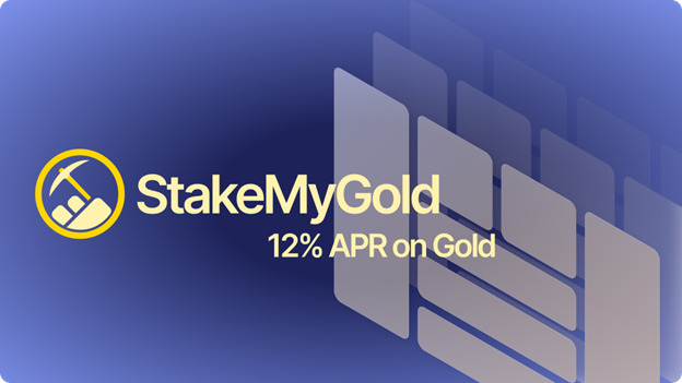 StakeMyGold Unveils 12 APR Gold Staking